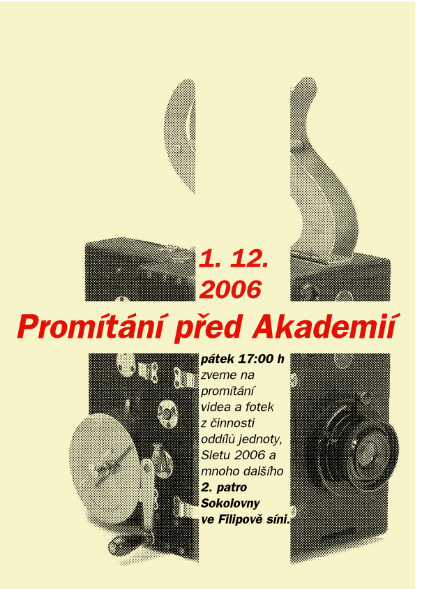 Prom�t�n� p�ed Akademi� Sokola Praha-Libe� 2006
