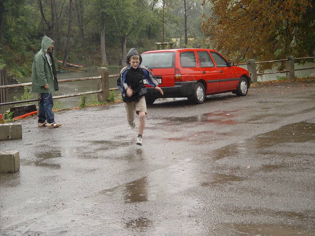 B�h strm� do z�meck�ho vrchu 23.9.2004