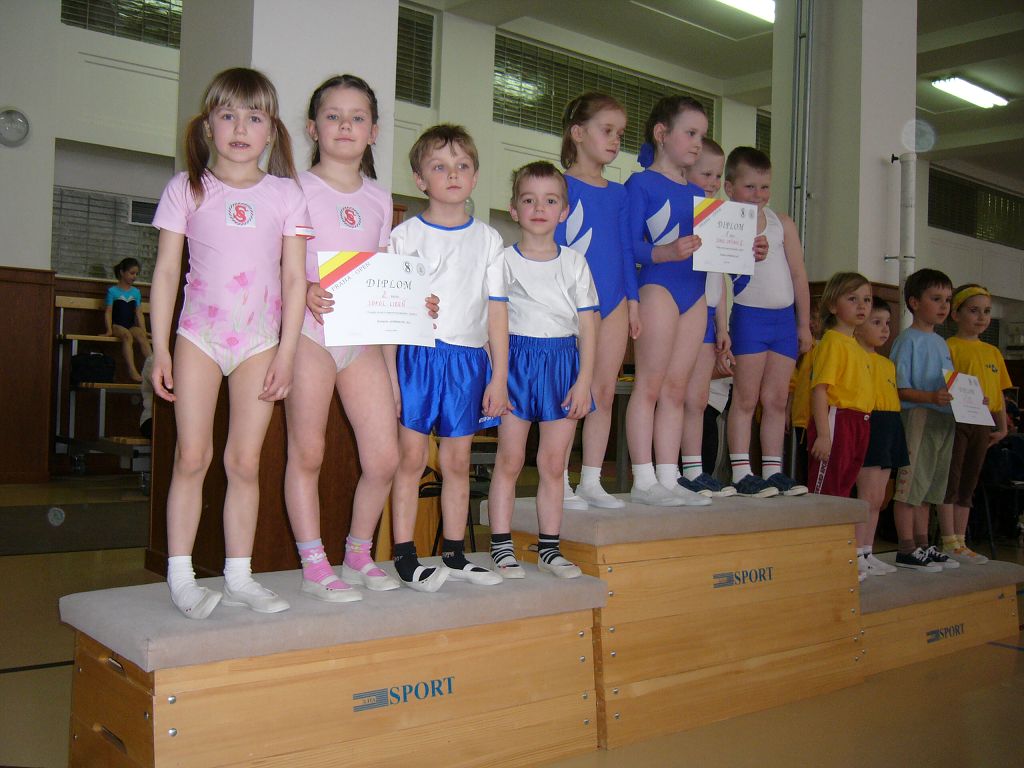 Z�vody v�estrannosti v SG - p�ed�koln� d�ti 5.4.2008