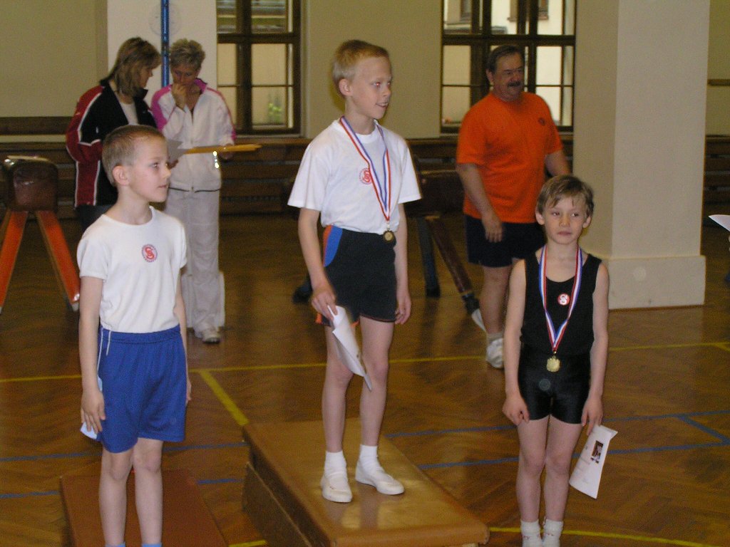 P�ebor Prahy - gymnastika - ��ci kategorie I-IV, 19.4.2008