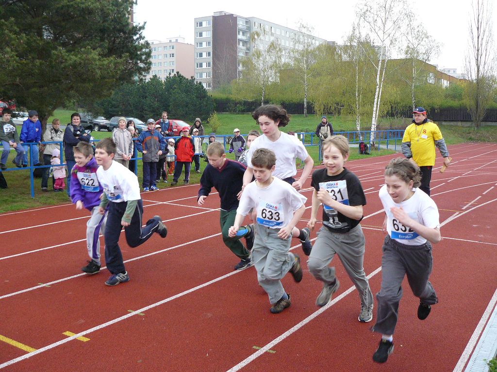 P�ebor Prahy- atletika- ��ci kat.I-IV,dorost a mu�i 20.4.2008