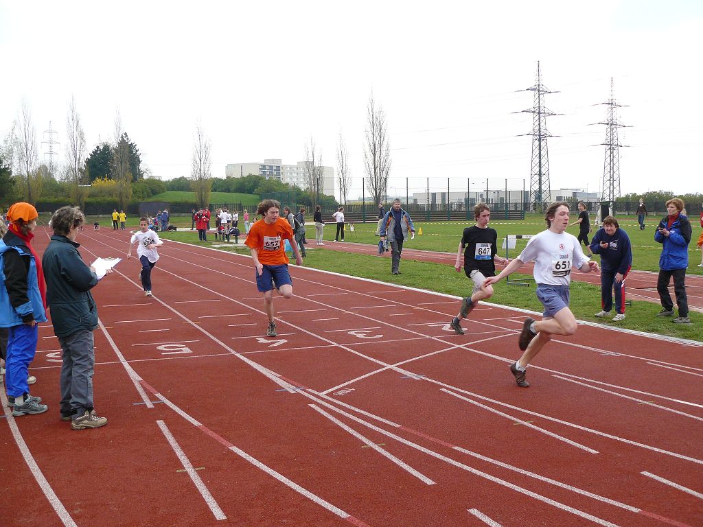 P�ebor Prahy- atletika- ��ci kat.I-IV,dorost a mu�i 20.4.2008