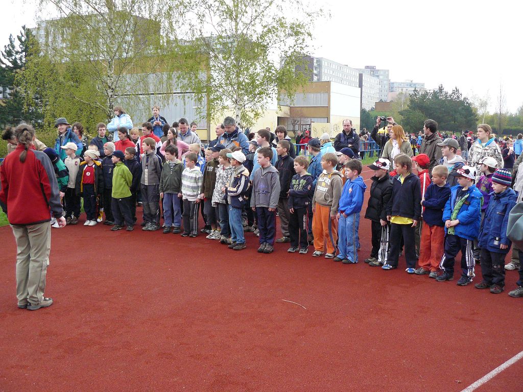 P�ebor Prahy- atletika- ��ci kat.I-IV,dorost a mu�i 20.4.2008