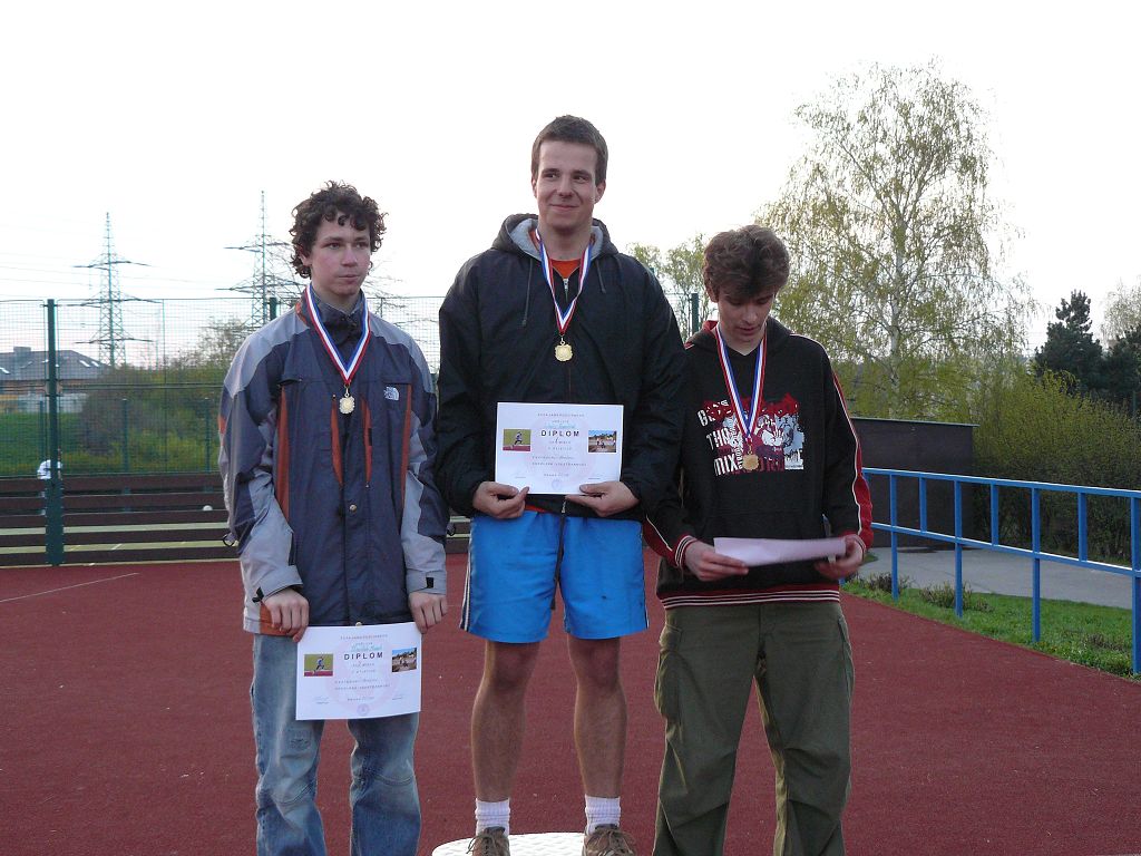 P�ebor Prahy- atletika- ��ci kat.I-IV,dorost a mu�i 20.4.2008