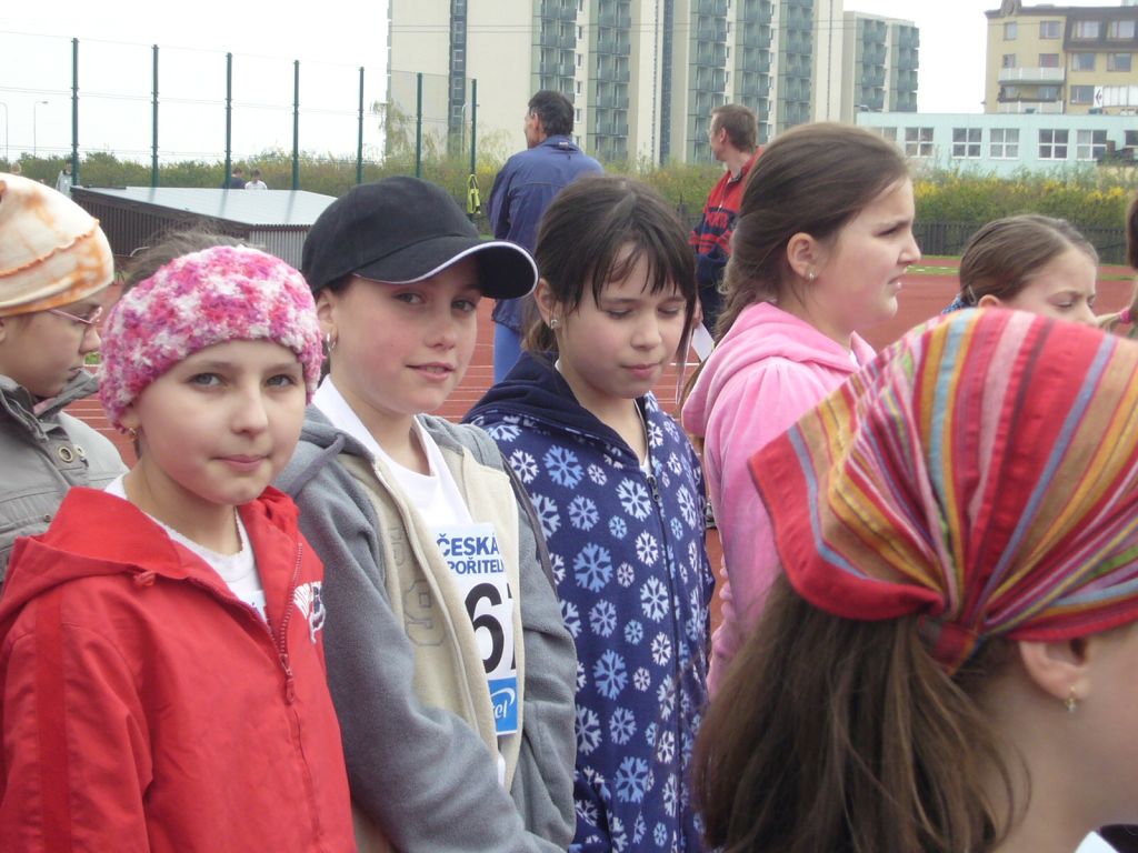 P�ebor Prahy - atletika - ��kyn� kategorie II 20.4.2008
