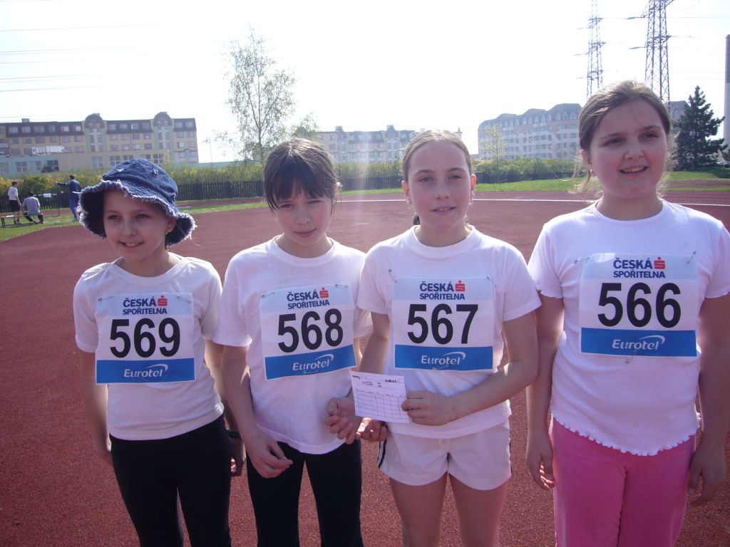 P�ebor Prahy - atletika - ��kyn� kategorie II 20.4.2008