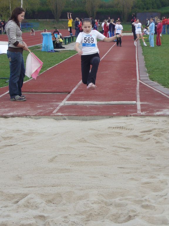 P�ebor Prahy - atletika - ��kyn� kategorie II 20.4.2008