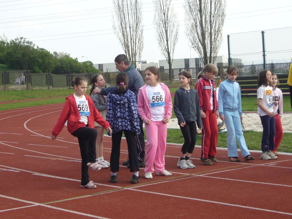 P�ebor Prahy - atletika - ��kyn� kategorie II 20.4.2008
