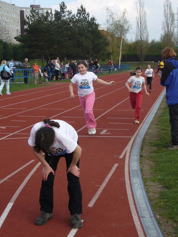 P�ebor Prahy - atletika - ��kyn� kategorie II 20.4.2008