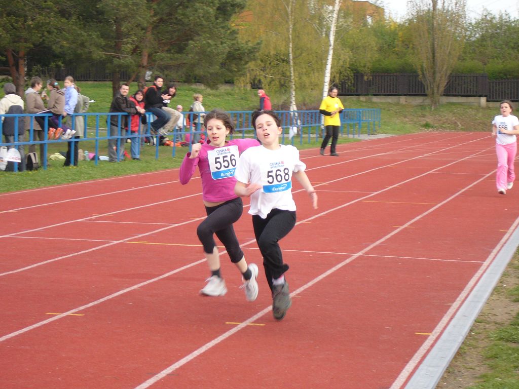 P�ebor Prahy - atletika - ��kyn� kategorie II 20.4.2008