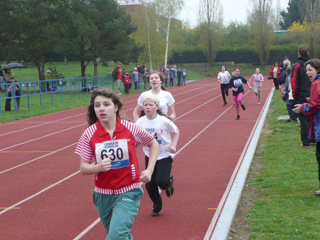 P�ebor Prahy - atletika - ��kyn� kategorie III 20.4.2008