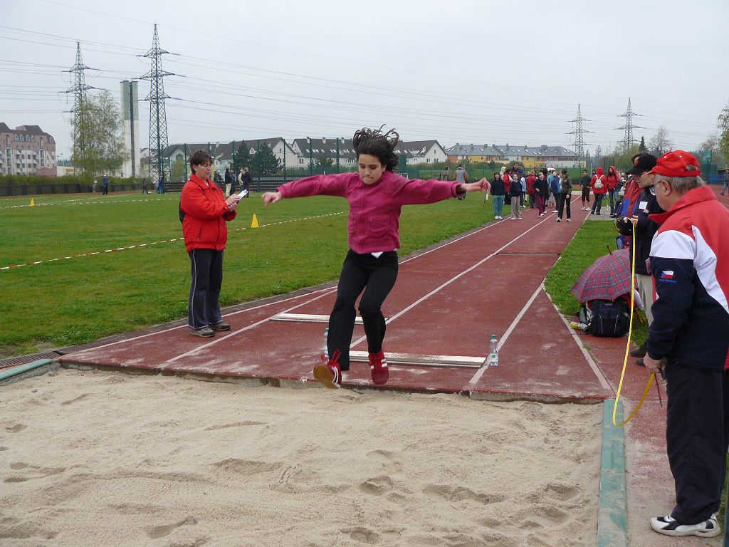 P�ebor Prahy - atletika - ��kyn� kategorie III 20.4.2008