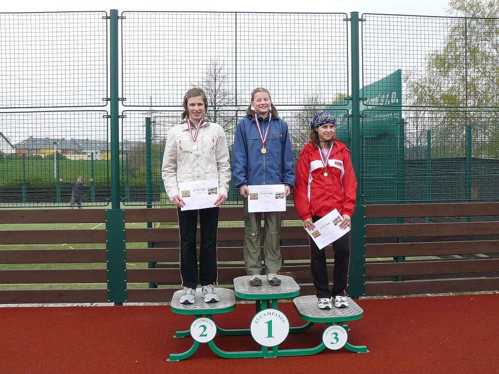 P�ebor Prahy - atletika - ��kyn� kategorie III 20.4.2008