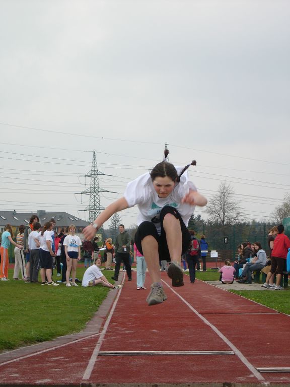P�ebor Prahy - atletika - dorostenky a �eny 20.4.2008