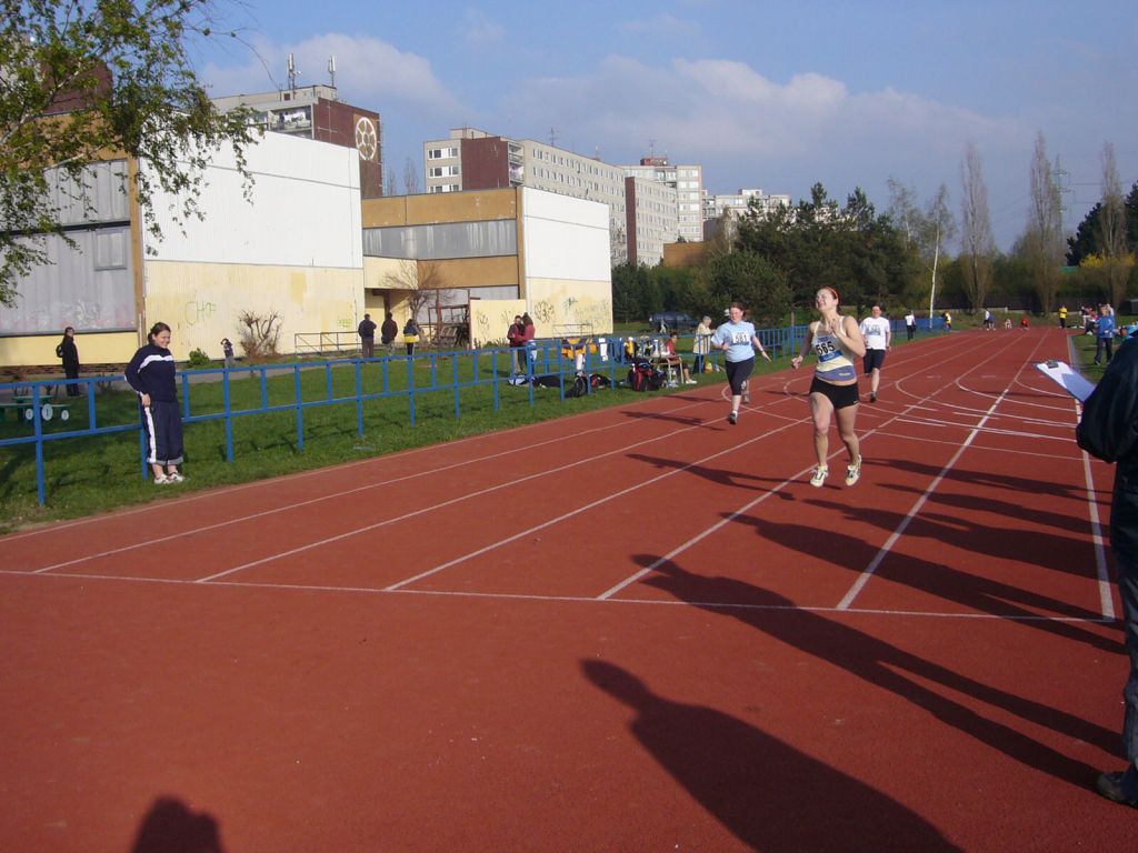 P�ebor Prahy - atletika - dorostenky a �eny 20.4.2008