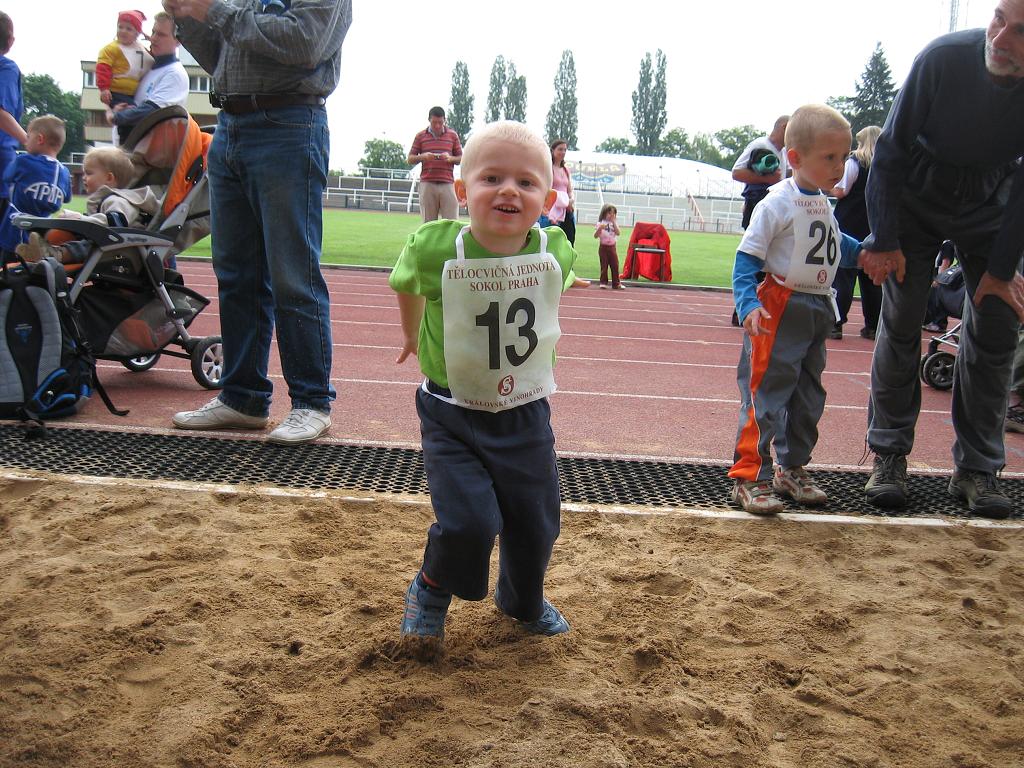 P�ebor Prahy - lehk� atletika, kat.Rodi�e a d�ti, 24.5.2008
