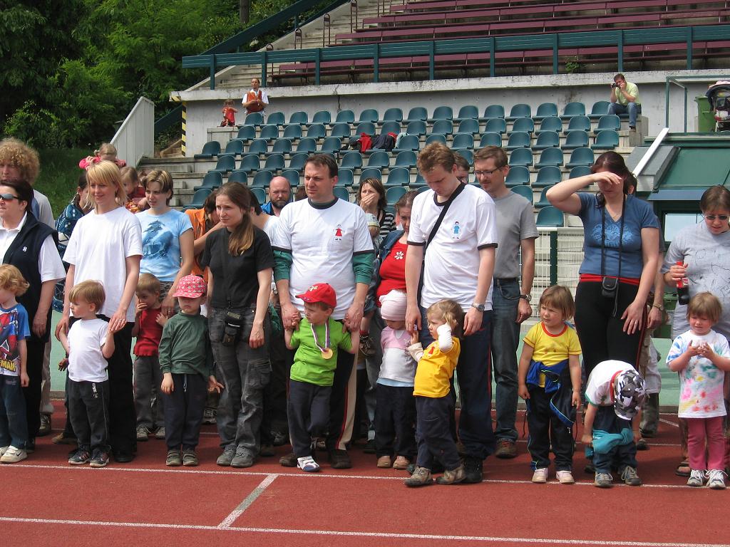 P�ebor Prahy - lehk� atletika, kat.Rodi�e a d�ti, 24.5.2008