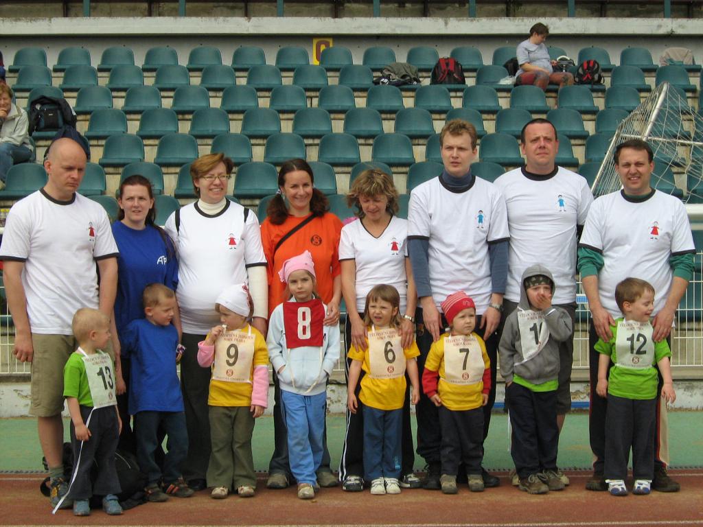 P�ebor Prahy - lehk� atletika, kat.Rodi�e a d�ti, 24.5.2008