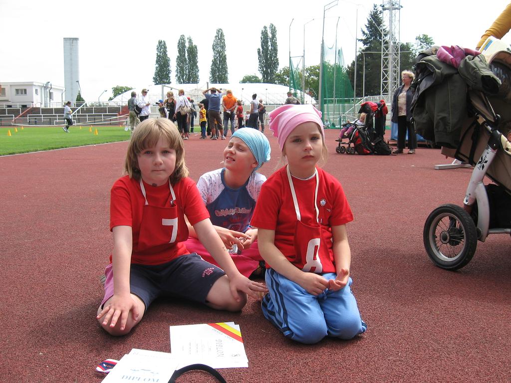 P�ebor Prahy - lehk� atletika, kat.P�ed�koln� d�ti,24.5.2008