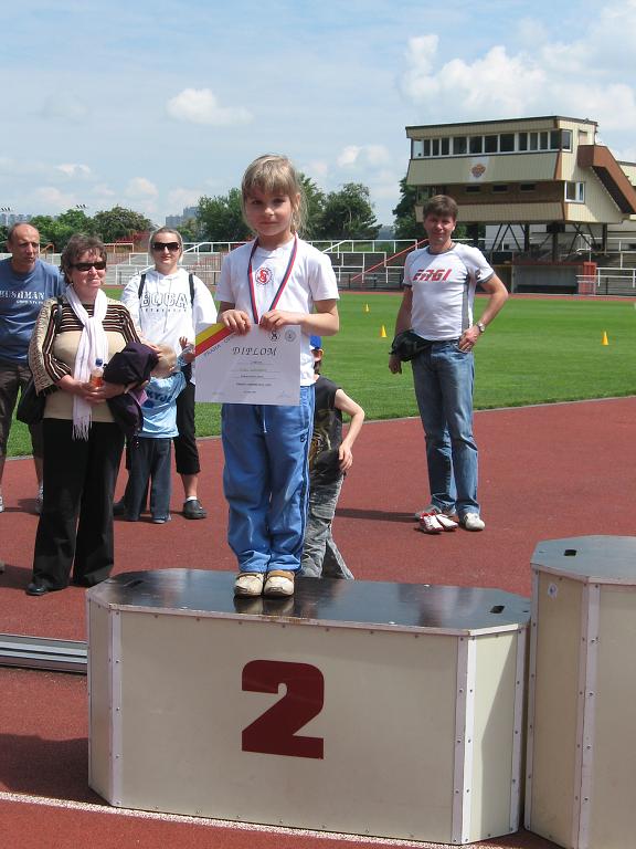 P�ebor Prahy - lehk� atletika, kat.P�ed�koln� d�ti,24.5.2008