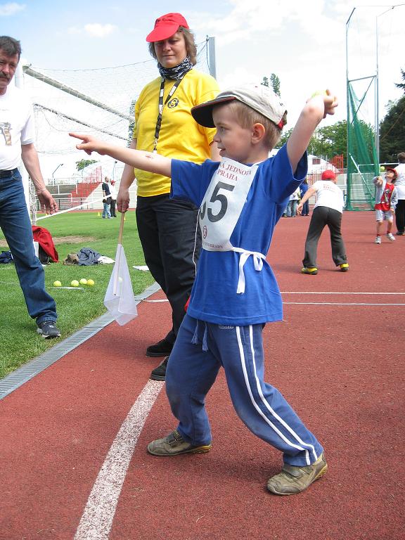 P�ebor Prahy - lehk� atletika, kat.P�ed�koln� d�ti,24.5.2008