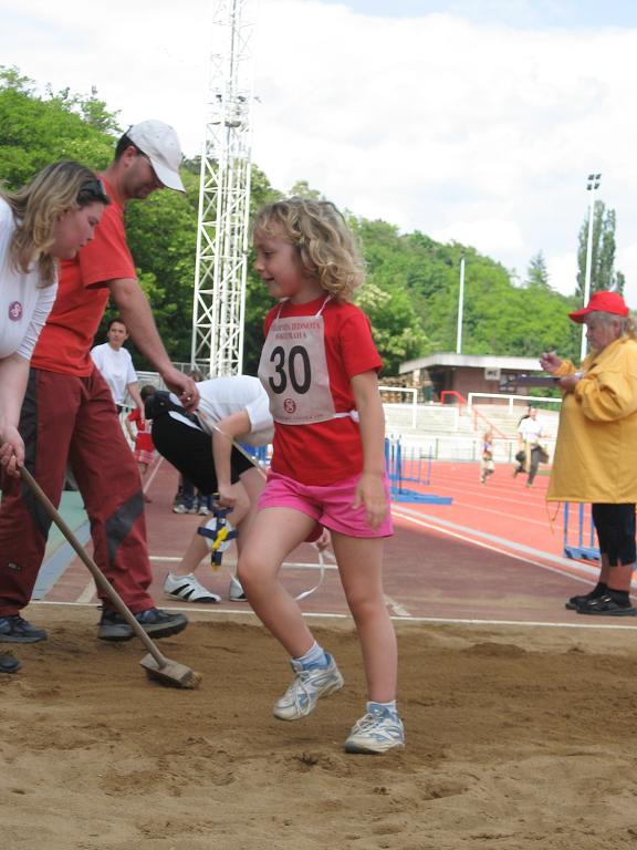 P�ebor Prahy - lehk� atletika, kat.P�ed�koln� d�ti,24.5.2008
