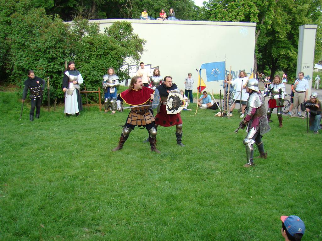 D�tsk� den Sokola Praha-Libe� v libe�.parku u stud�nky