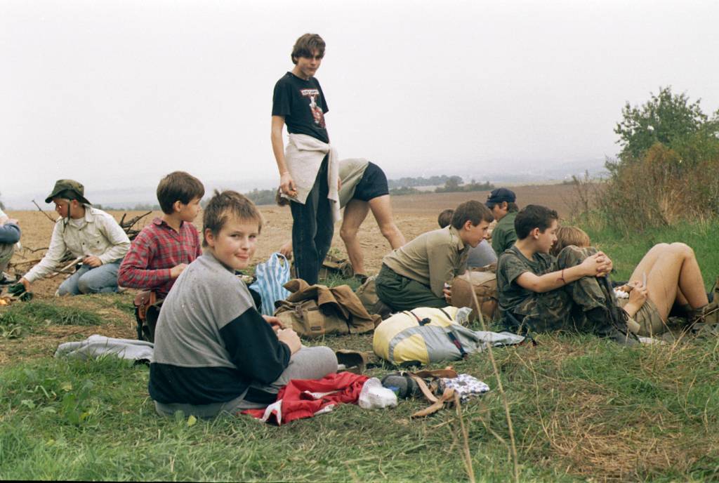 Podzimn� V�let Libe�sk�ho Sokola - Klepec, 7.10.1995