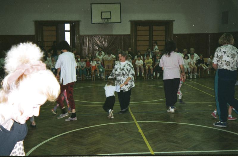 Ve�ejn� cvi�ebn� hodina Sokola Praha-Libe� - 20.3.1997
