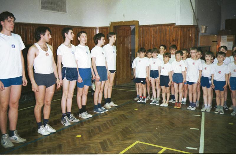Ve�ejn� cvi�ebn� hodina Sokola Praha-Libe� - 20.3.1997
