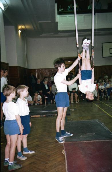 Ve�ejn� cvi�ebn� hodina Sokola Praha-Libe� - 20.3.1997
