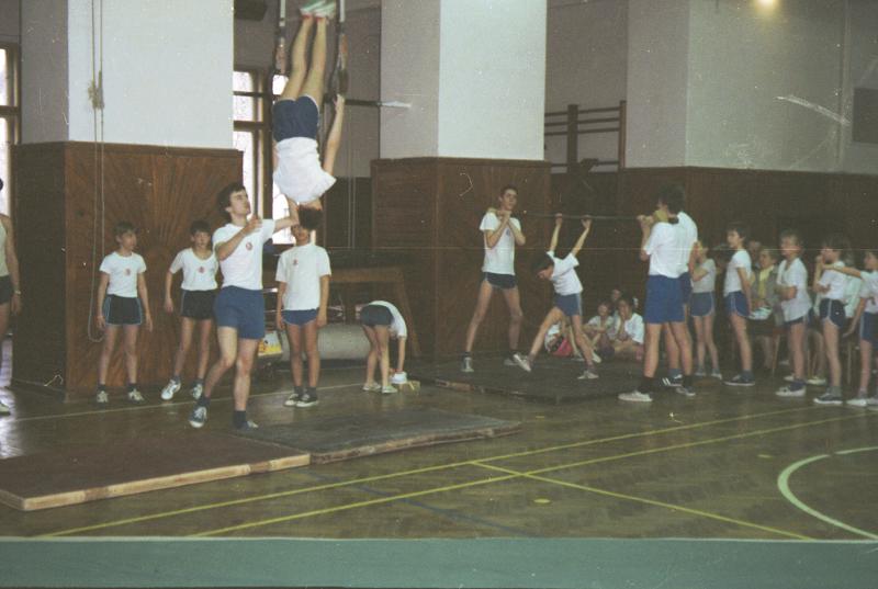 Ve�ejn� cvi�ebn� hodina Sokola Praha-Libe� - 20.3.1997
