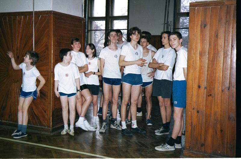 Ve�ejn� cvi�ebn� hodina Sokola Praha-Libe� - 20.3.1997