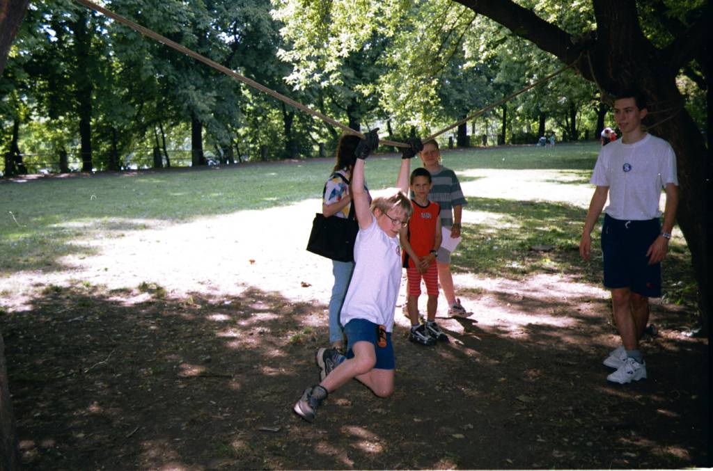 D�tsk� den Sokola Libe� v parku ,,U stud�nky