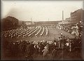 1901 - ve�ejn� cvi�en� na P�nkov� poli - dne�n� ul. Na �ertv�ch a okol� dne�n� Palmovky