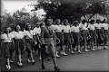 Dorostenky skladba s krou�ky r. 1948, vedouc� Zdena Zlonick�